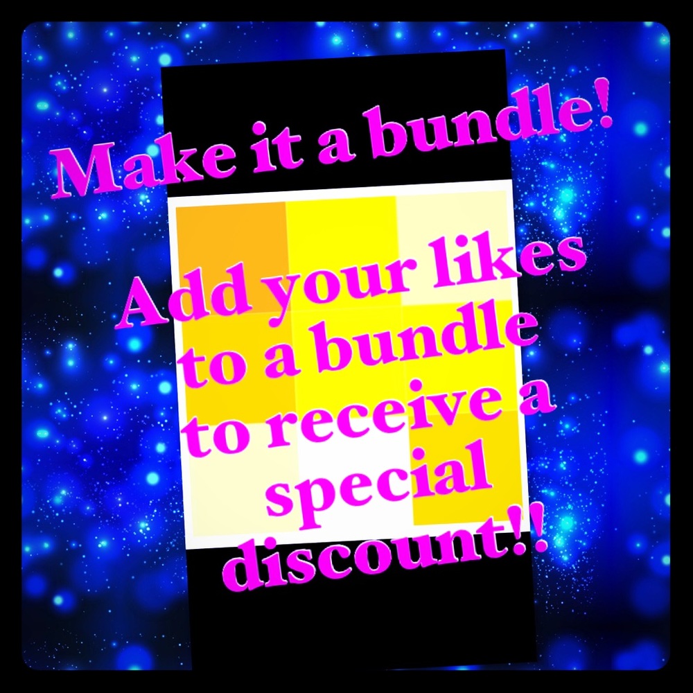 BUNDLE UP to SAVE MORE!!